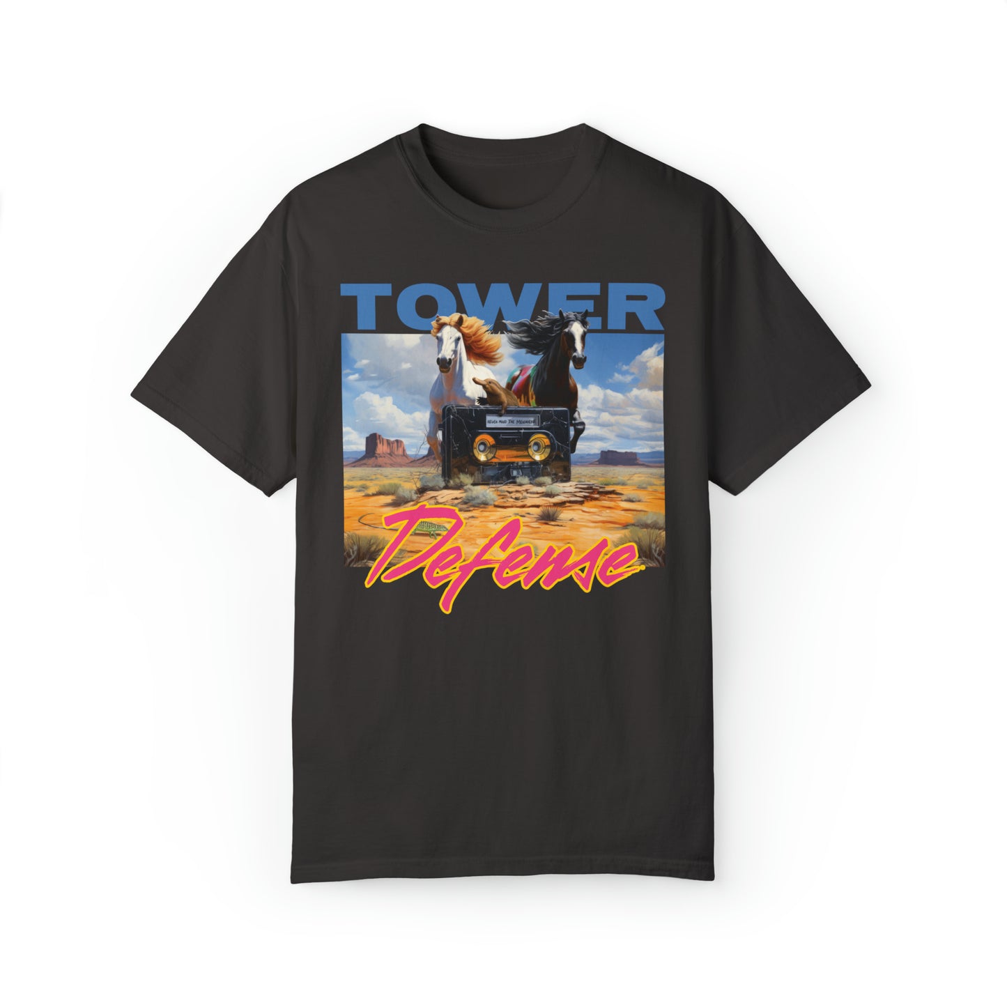 Tower Defense: Never Mind the Menagerie Commemorative Tee