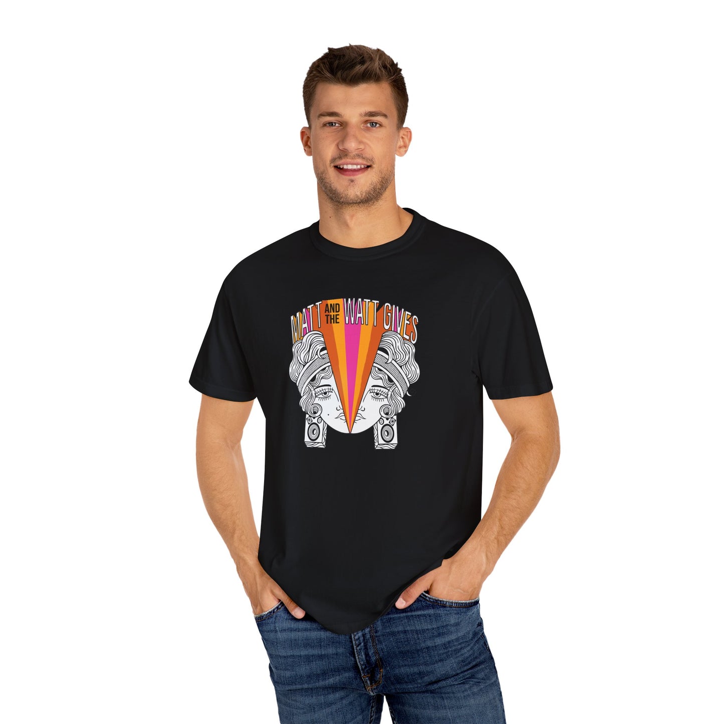 Matt & The Watt Gives: Split Face Tee