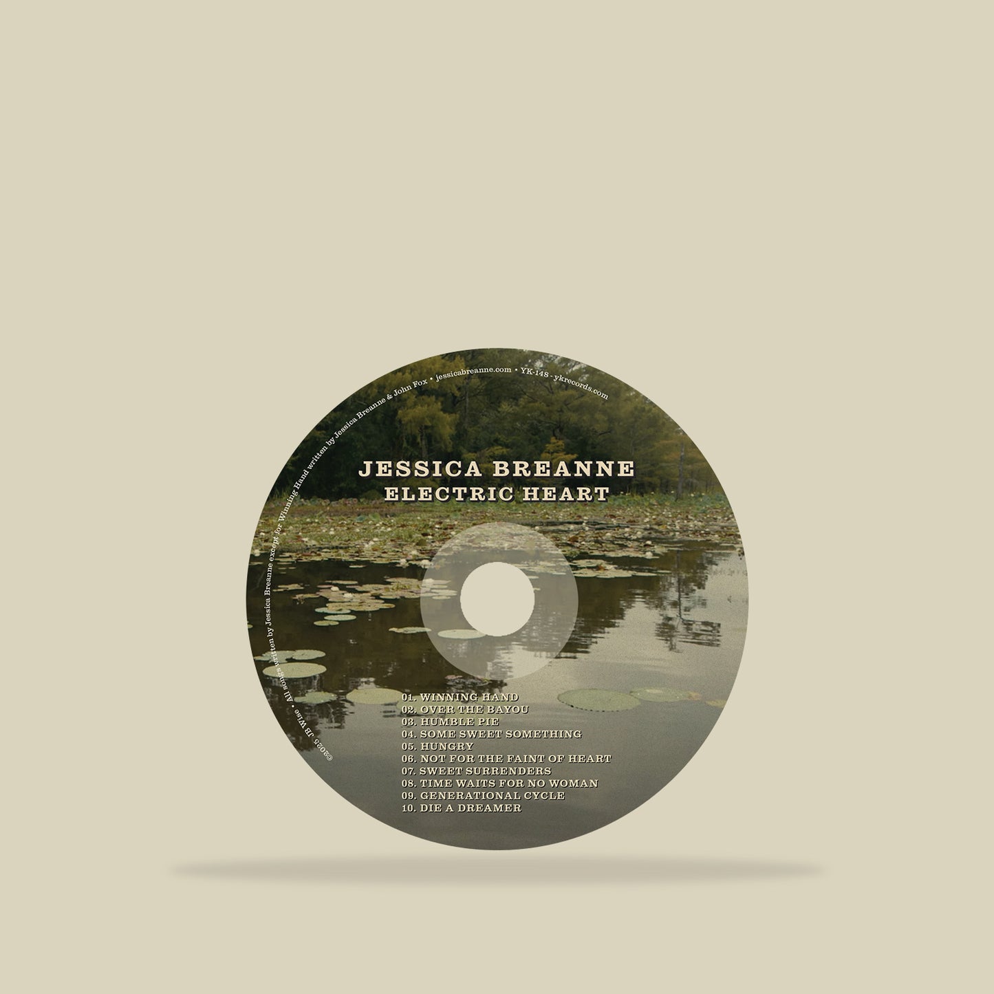 Jessica Breanne: Electric Heard CD