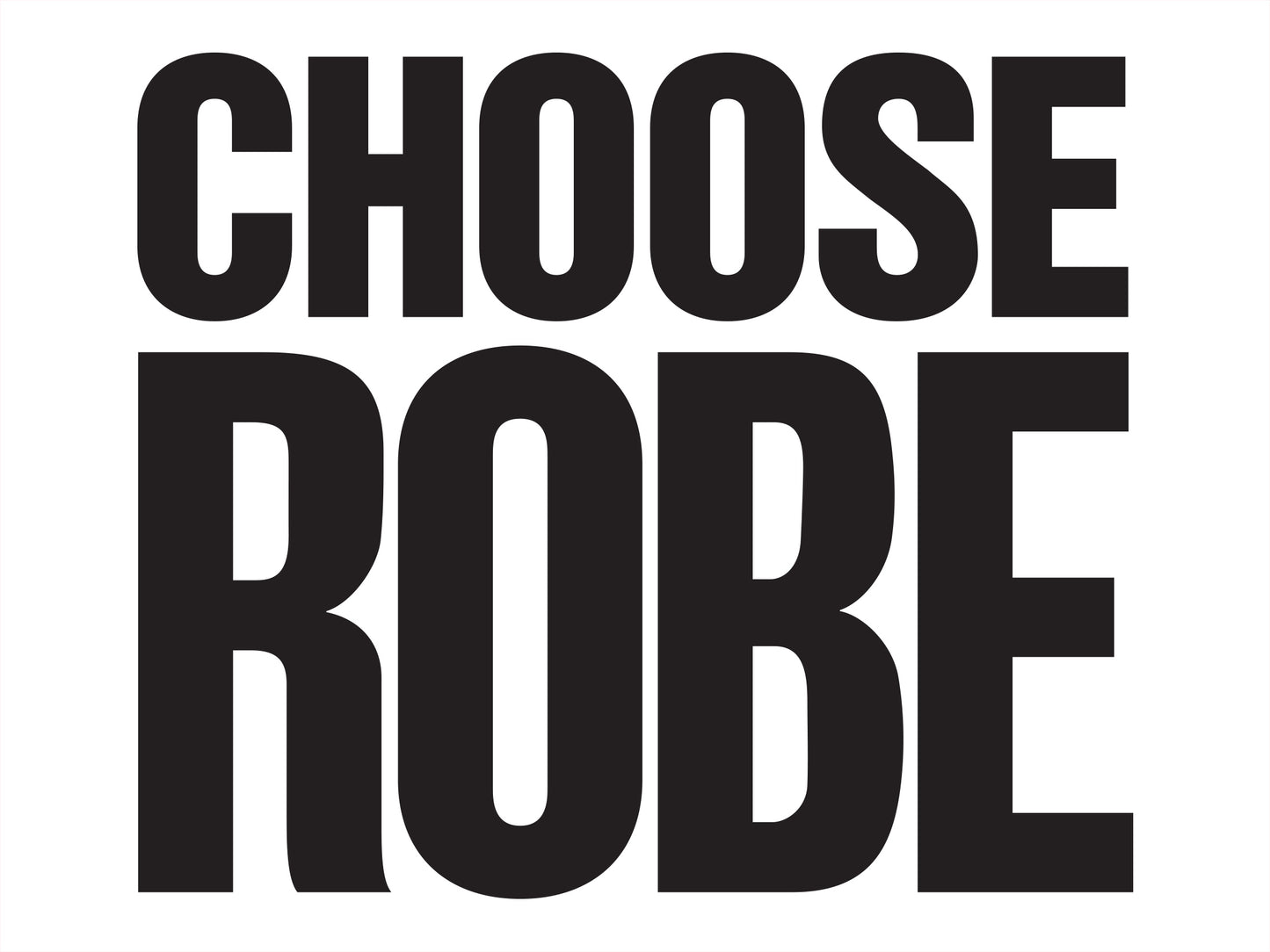 The Robe - Choose Robe