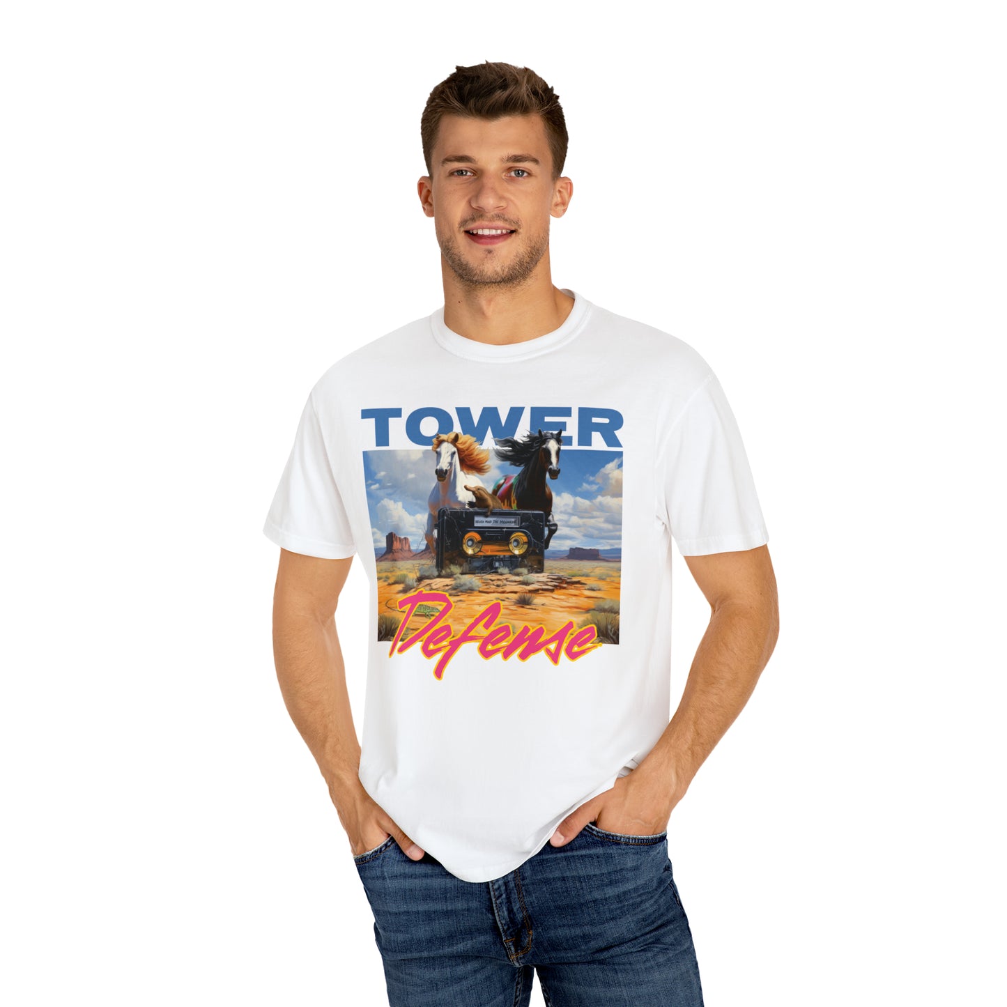 Tower Defense: Never Mind the Menagerie Commemorative Tee