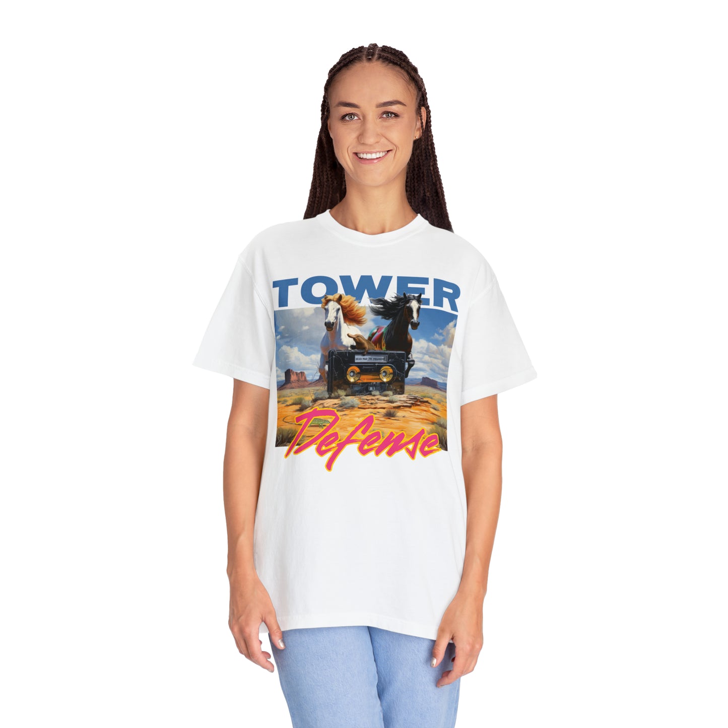 Tower Defense: Never Mind the Menagerie Commemorative Tee