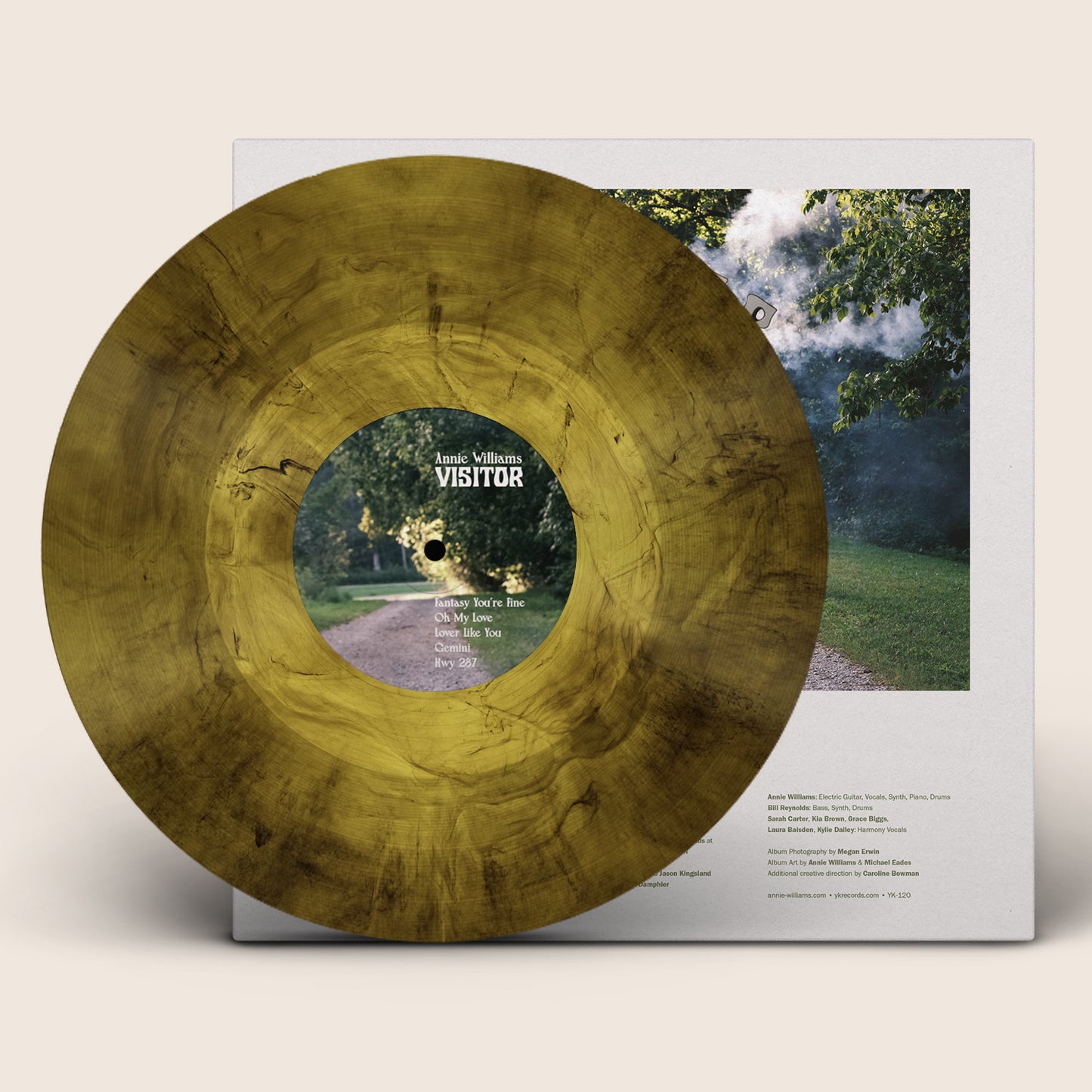 Annie Williams: Visitor LP [Gold]