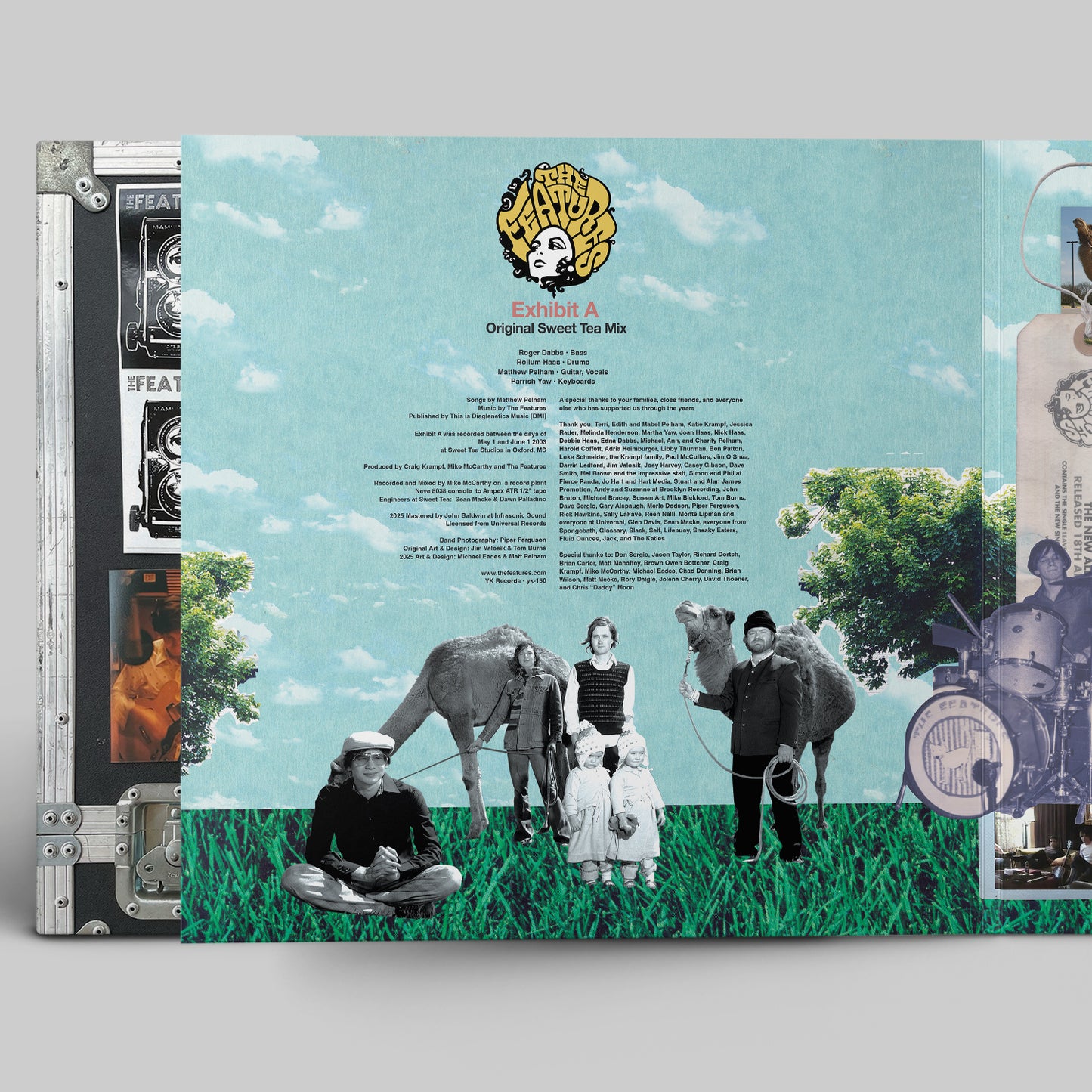 The Features: Exhibit A (Original Sweet Tea Mix) 2xLP