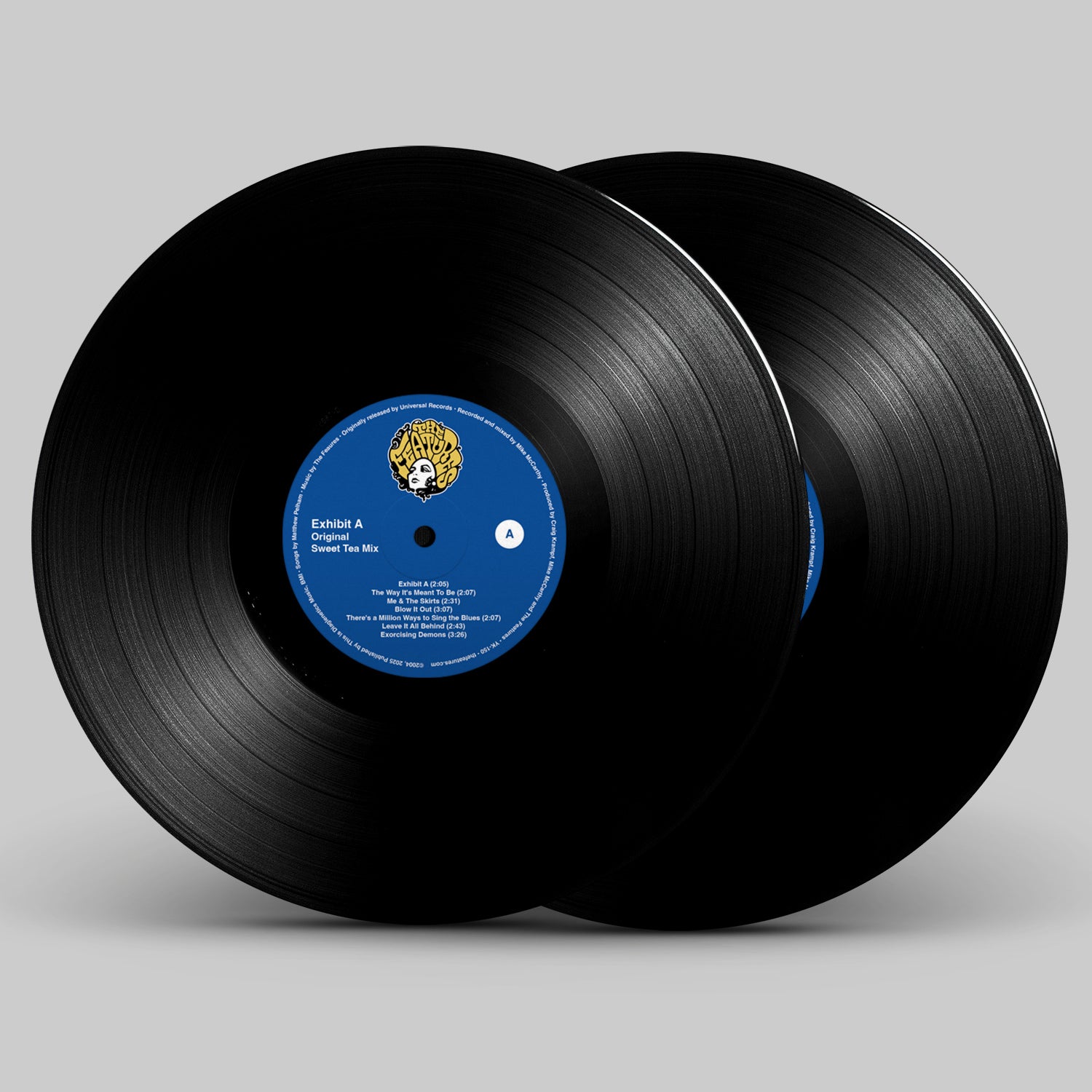 The Features: Exhibit A (Original Sweet Tea Mix) 2xLP – yk Records